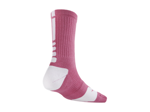 pink nike basketball socks