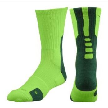 nike elite socks neon green
