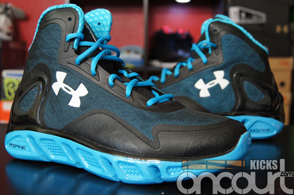 under armour spine basketball shoes