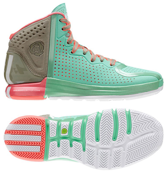 d rose green shoes