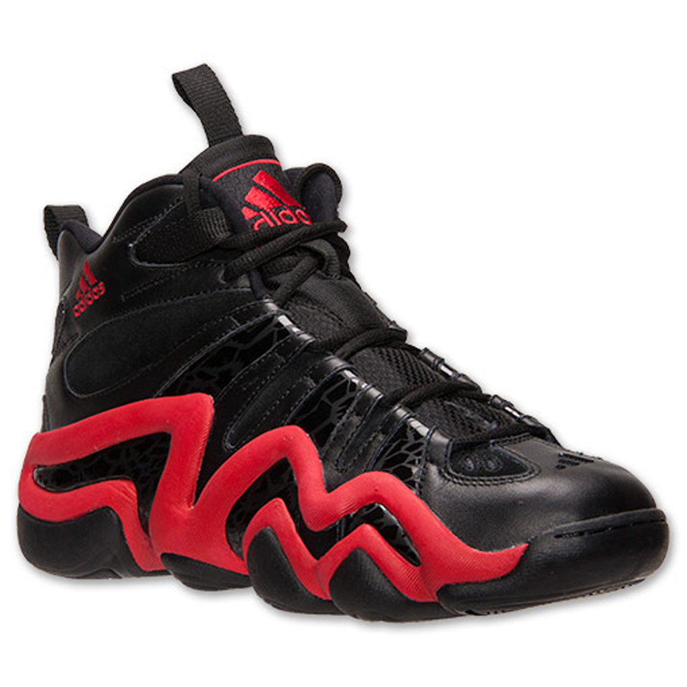Adidas Crazy 8 Black/ Light Scarlet - Available Now - Weartesters