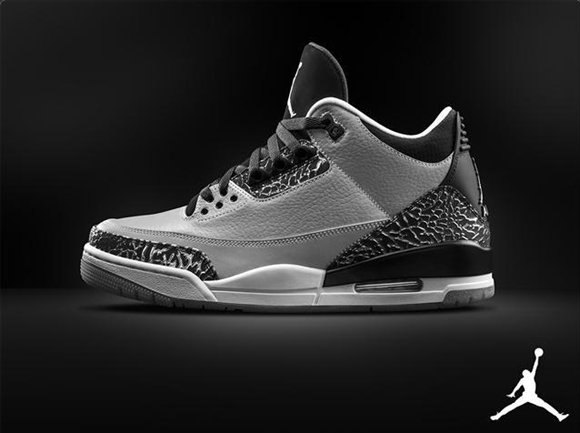 Air Jordan 3 Retro 'Wolf Grey' - Official Images - WearTesters