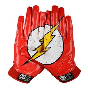 under armour superhero football gloves