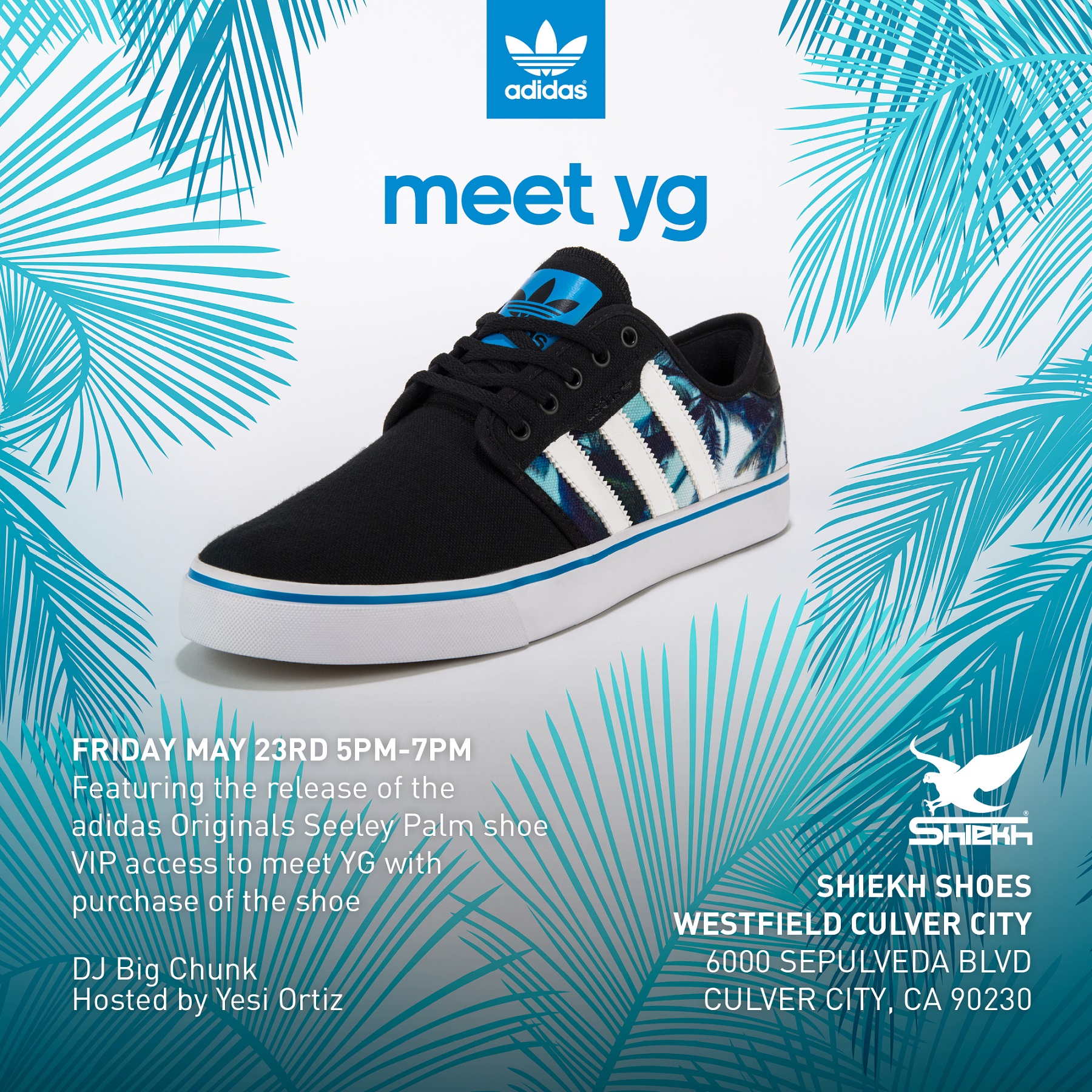 Zwakheid Loodgieter Irrigatie adidas and Shiekh Shoe Exclusive Seeley Palm Sneaker Event Featuring Rapper  YG - WearTesters