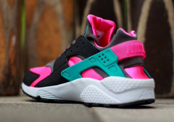 pink and turquoise huaraches