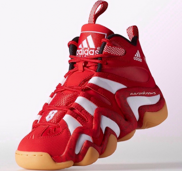 Adidas Crazy 8 Red/ White - Gum - Weartesters