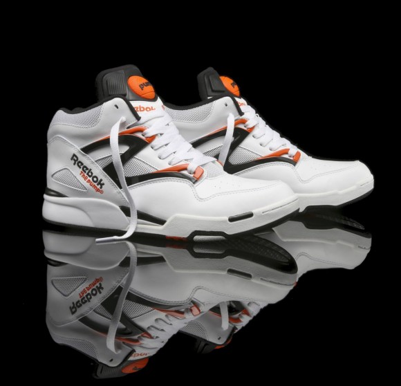 Omni Lite boxed white black orange UK 4,5 EU 36,5 US 5 Omni Reebok pump sneakers 