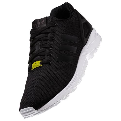 adidas shoes zx flux black and white