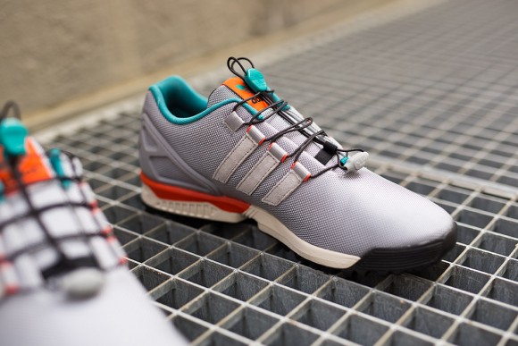 adidas ZX Flux Winter Grey/ Turquoise - WearTesters