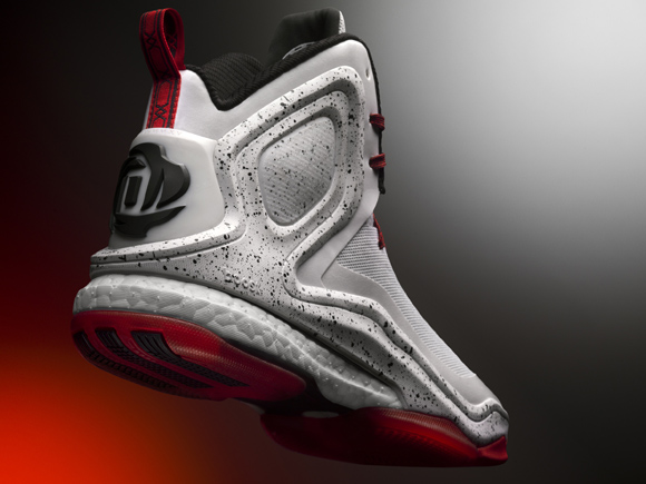 adidas d rose 5 boost white