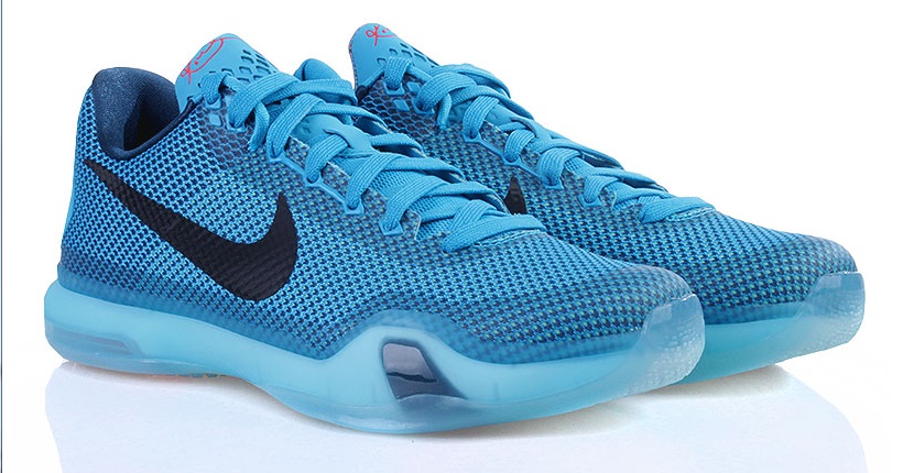 Nike Kobe X 'Blue Lagoon' - Detailed 