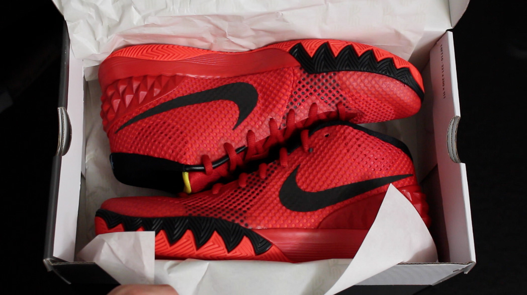 kyrie irving shoes red