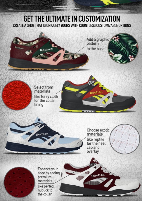 reebok customizable shoes