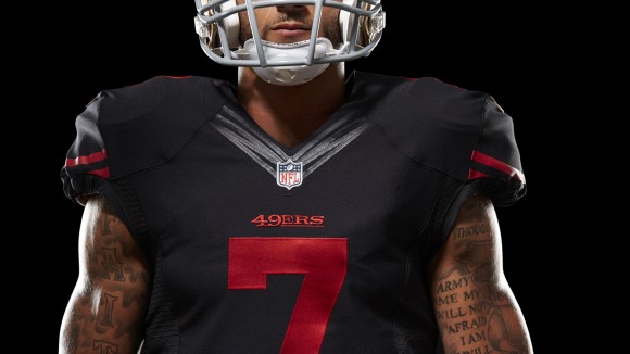 forty niners black uniforms