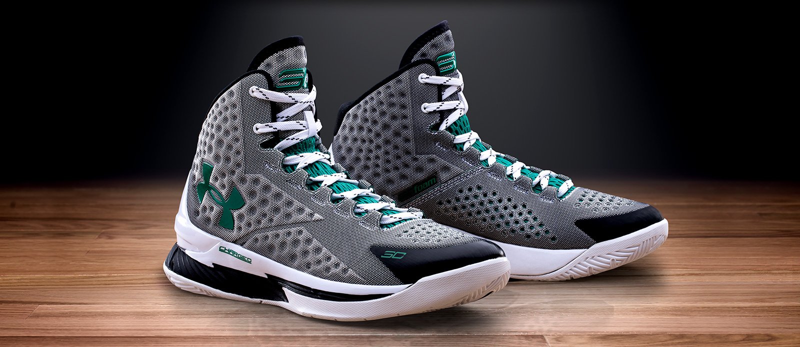 under armour curry 1 green