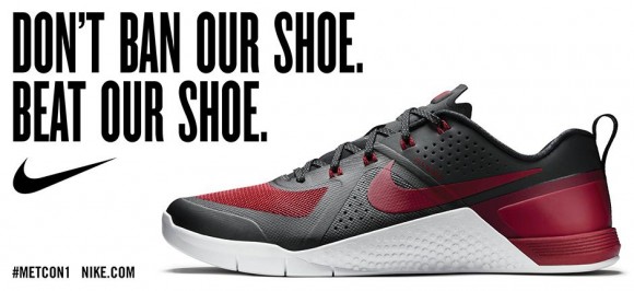 Nike Metcon 1 'Banned' Jordan poster