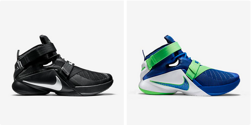 Nike LeBron Soldier 9 - 'Blackout' & 'Sprite' Colorways Available Now ...