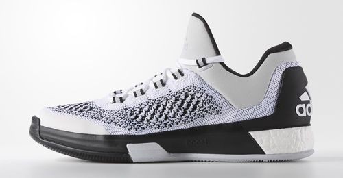 adidas crazylight boost black and white 