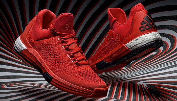 adidas crazylight boost red