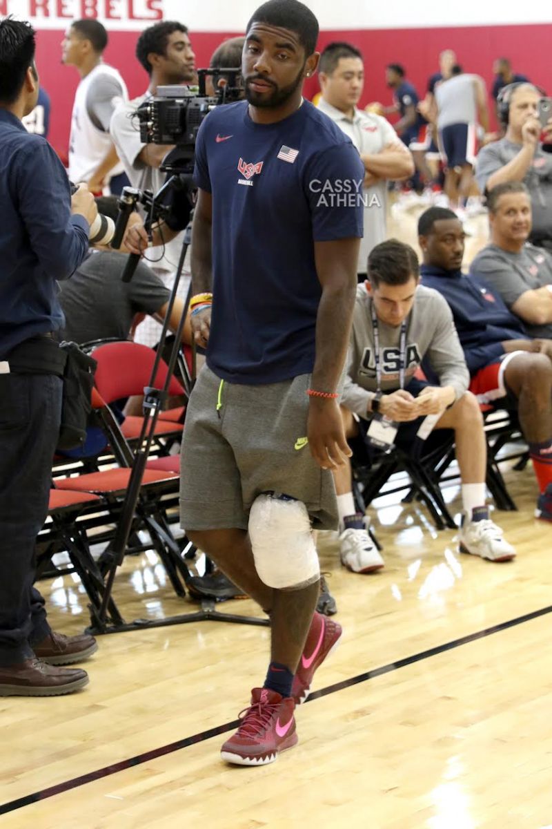 sympathie Onderdrukken plan Kyrie Irving Wore This NIKEiD Creation at Team USA Mini Camp - WearTesters