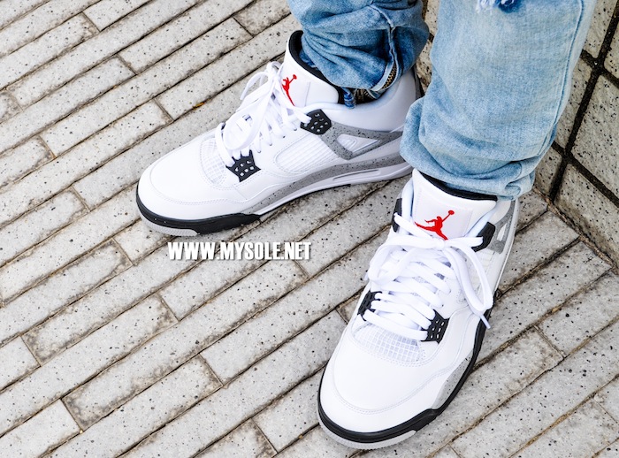 An On-Feet Look at the 2016 Air Jordan Retro 'White Cement' - WearTesters