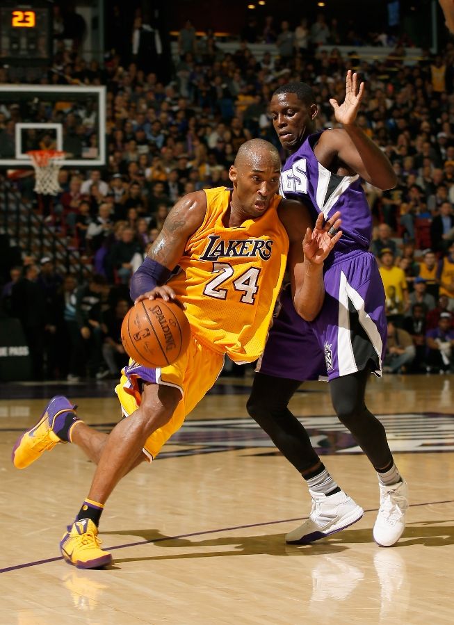 The Mamba Busts Out A Purple & Gold Colorway Of The Nike Kobe Xi -  Weartesters