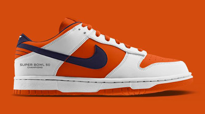 Celebrate the Denver Broncos' Super Bowl Win with These NikeiD Dunks -  WearTesters