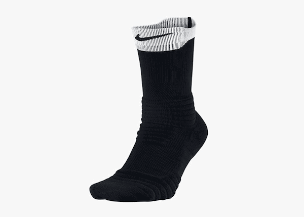 nike elite versatility socks white