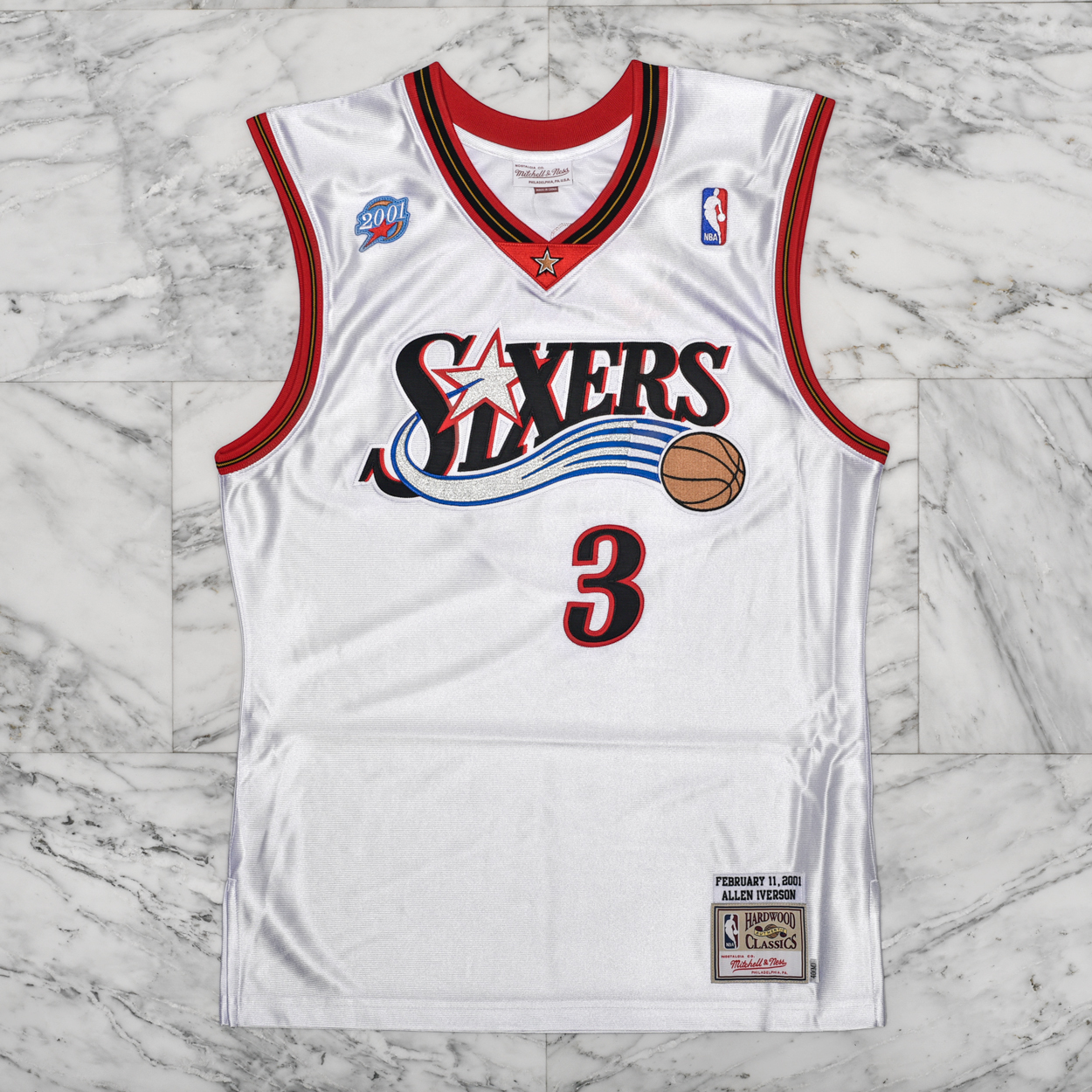 sixers all star jersey