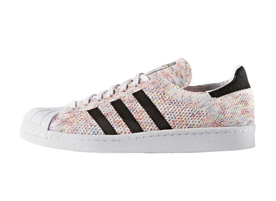 Multicolor Primeknit Hits The Adidas Superstar Weartesters