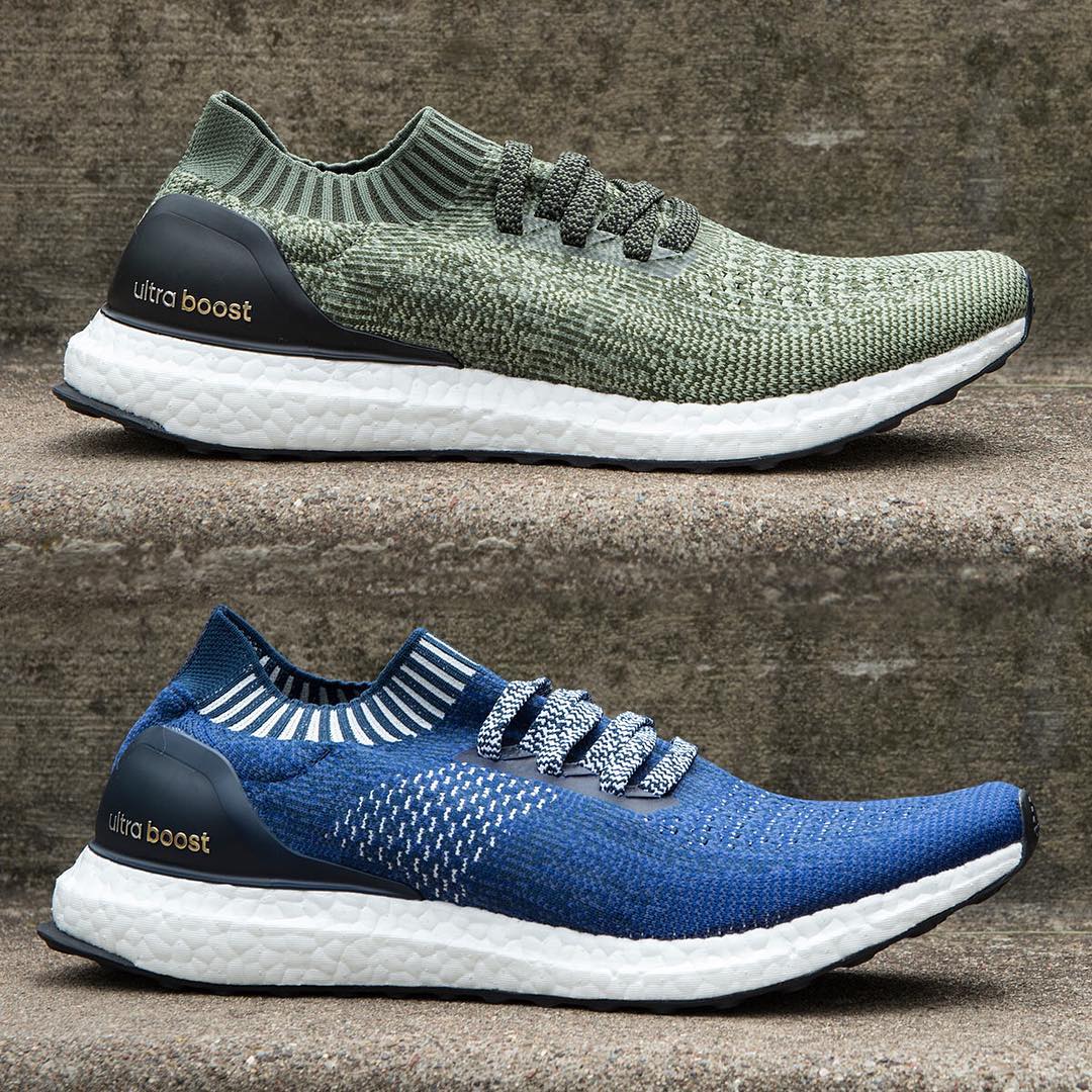 adidas Ultra Boost Uncaged in Navy Olive Release Tomorrow - WearTesters