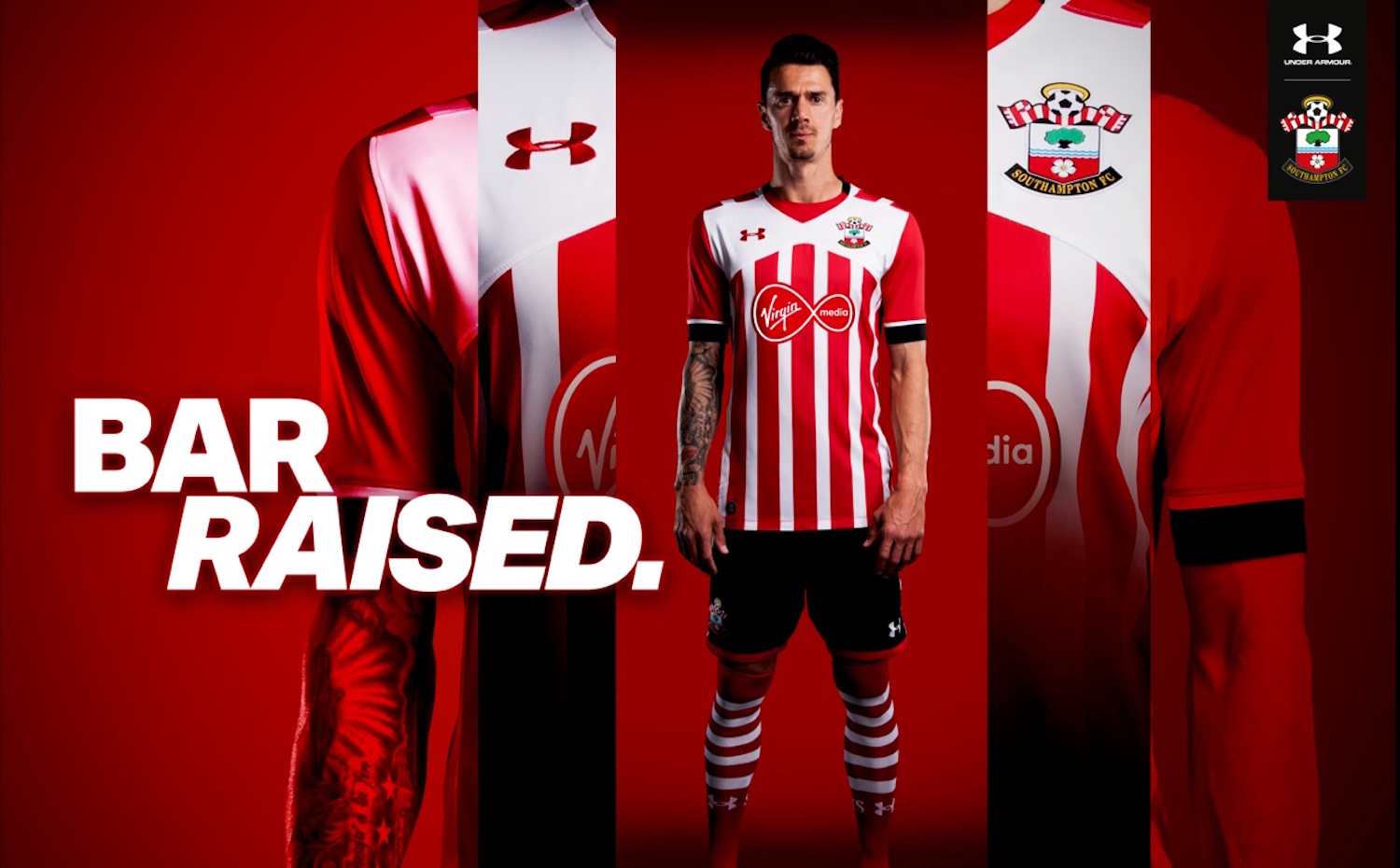 Badly suck shield Southampton FC and Under Armour Launch New Kits - WearTesters