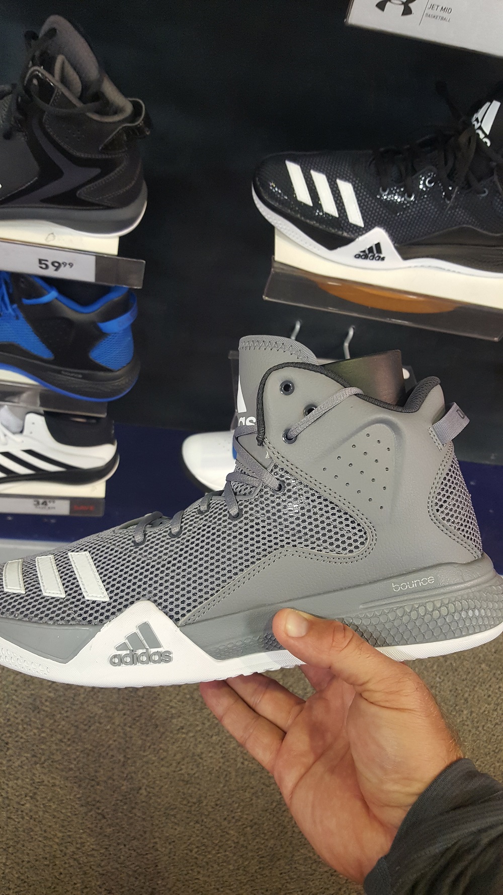 NEW Mens Addidas Dual Threat Basketball Shoes Choose Your Size and Color! 