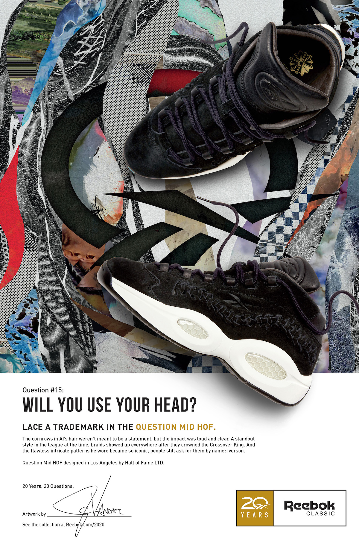 The Hall of Fame x Reebok Question Mid 