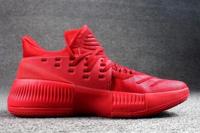 Photos of an Upcoming adidas D Lillard 3 - It's All Red - WearTesters
