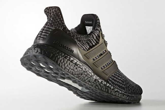 black and silver ultra boost