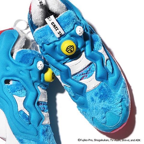 Reebok, Packer Shoes, and atmos for Doraemon Movie Release