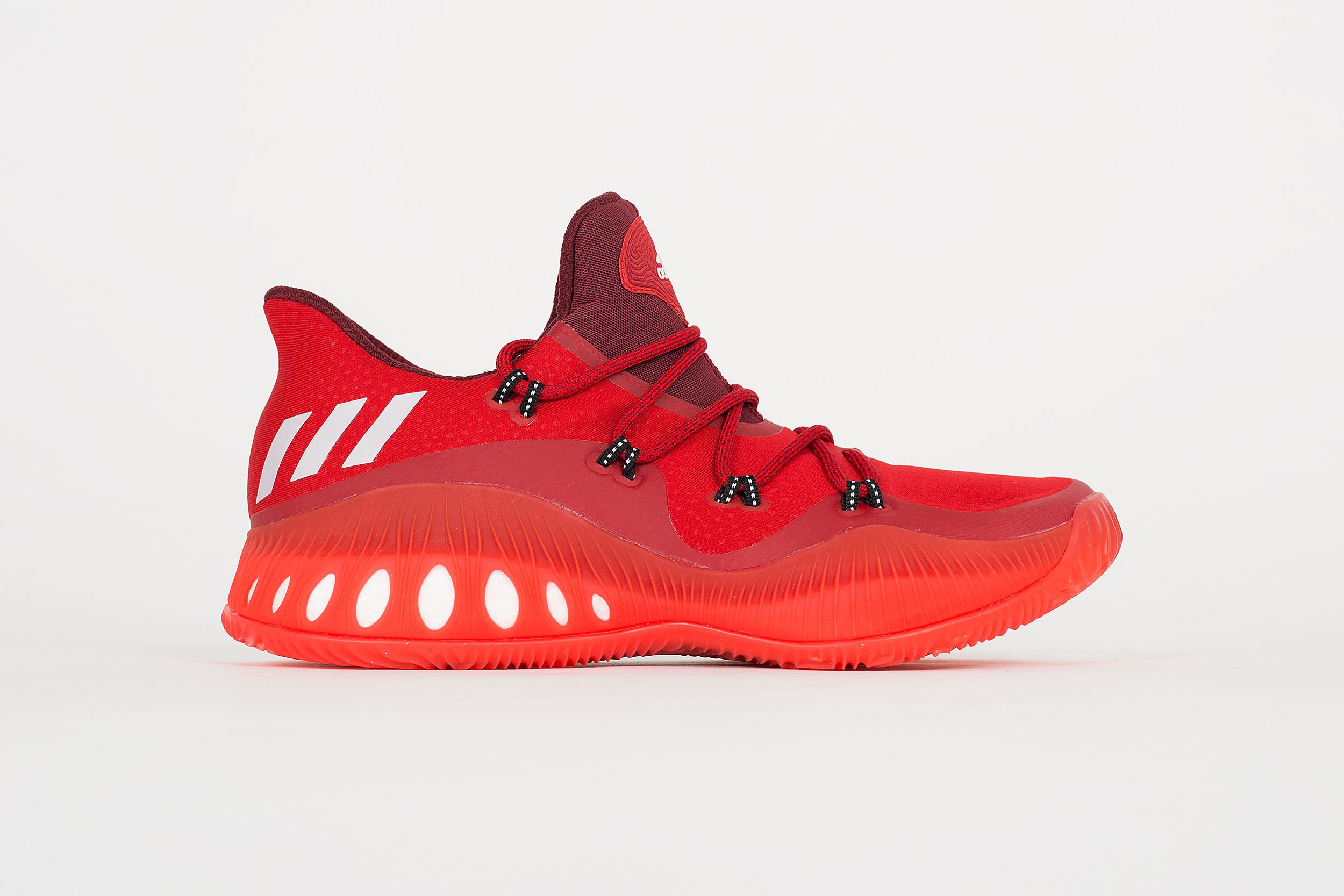 The adidas Crazy Explosive Low in Scarlet/Power Red - WearTesters