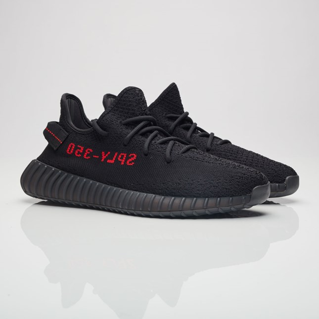 adidas Yeezy Boost 350 v2 Black and Red 1
