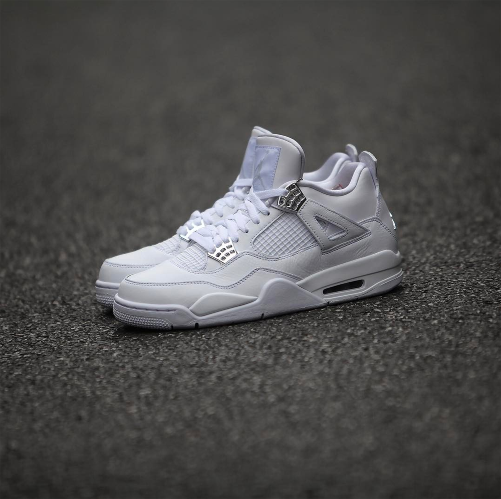 Get Up Close and Personal with the 2017 Air Jordan 4 Retro 'Pure ...
