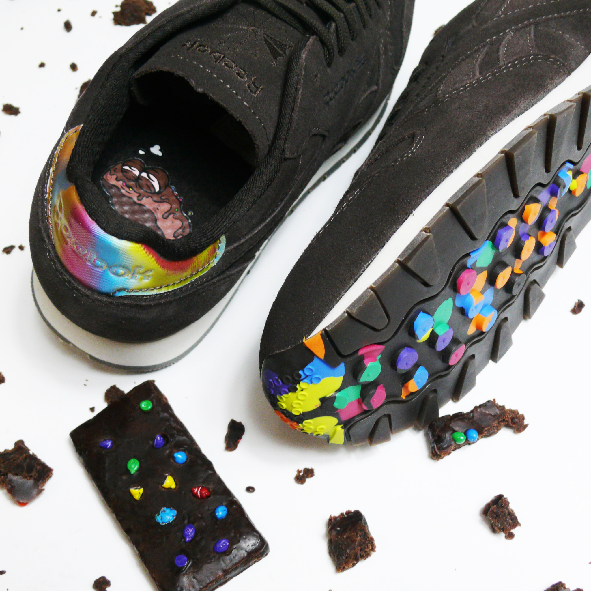 Reebok classic leather leather MSP munchies pack cosmic brownies