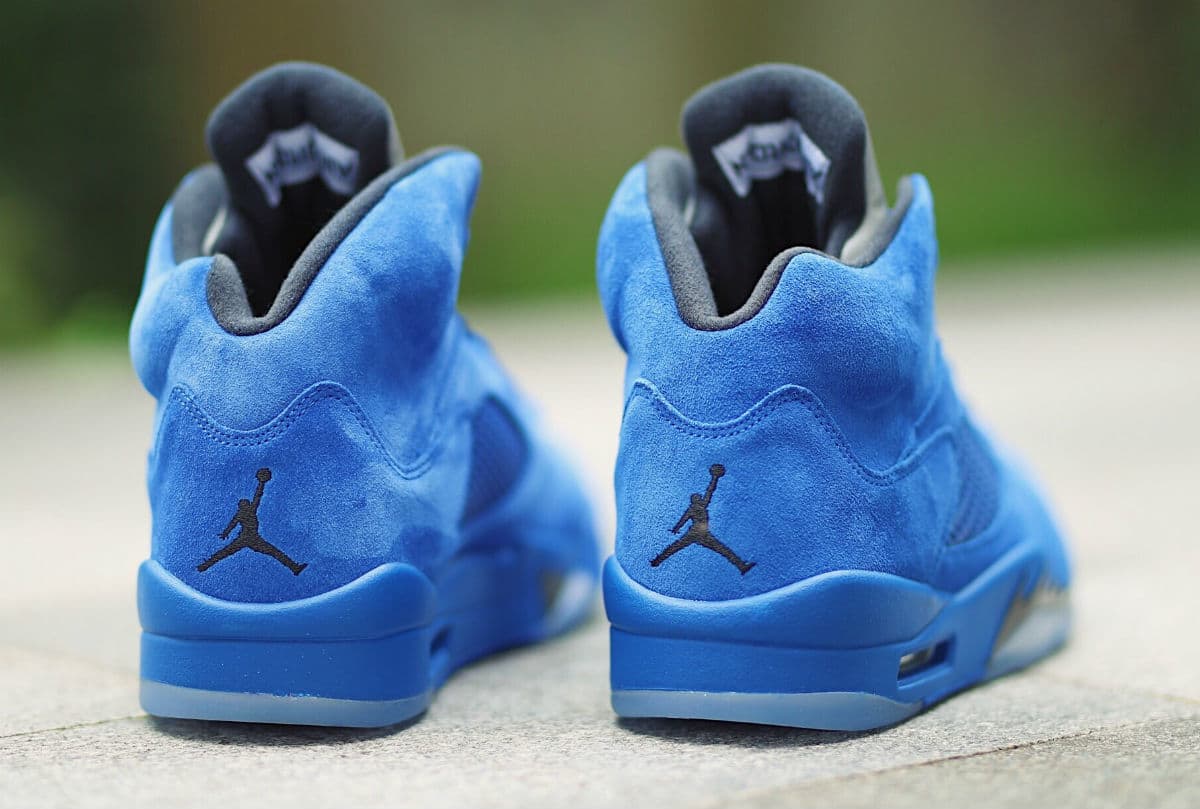 Air Jordan 5 in 'Blue Suede 