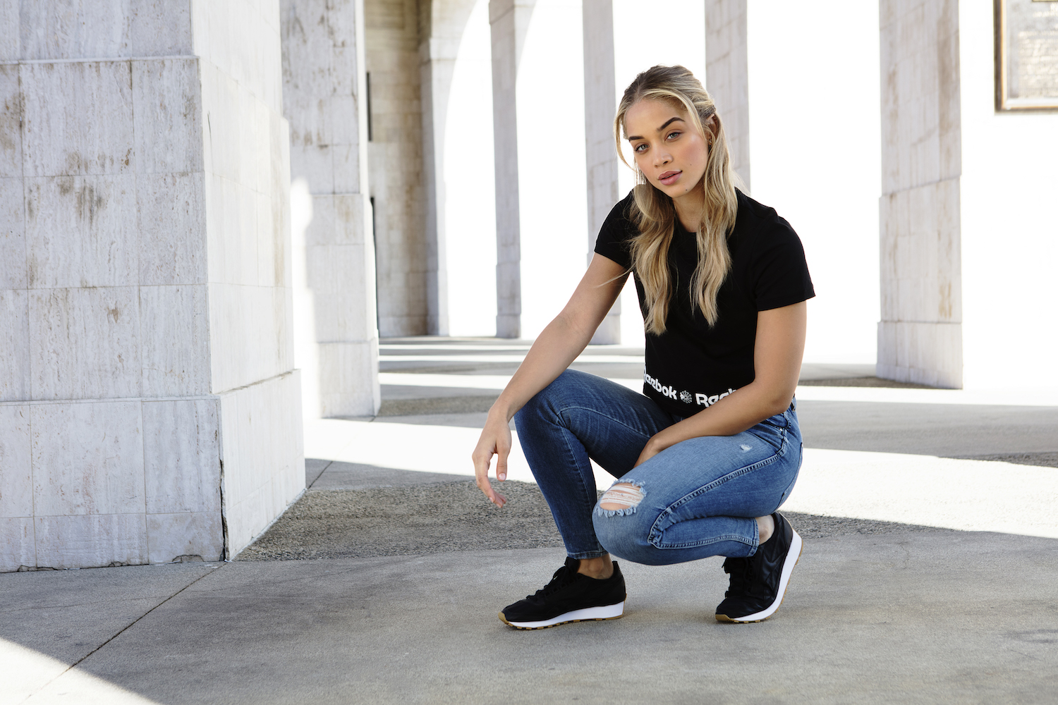 directory Grens Treinstation Jasmine Sanders Partners with Reebok and Lady Foot Locker for Fashion  Campaign and Collection - WearTesters