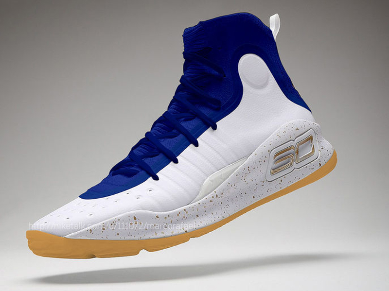 curry 4 white blue