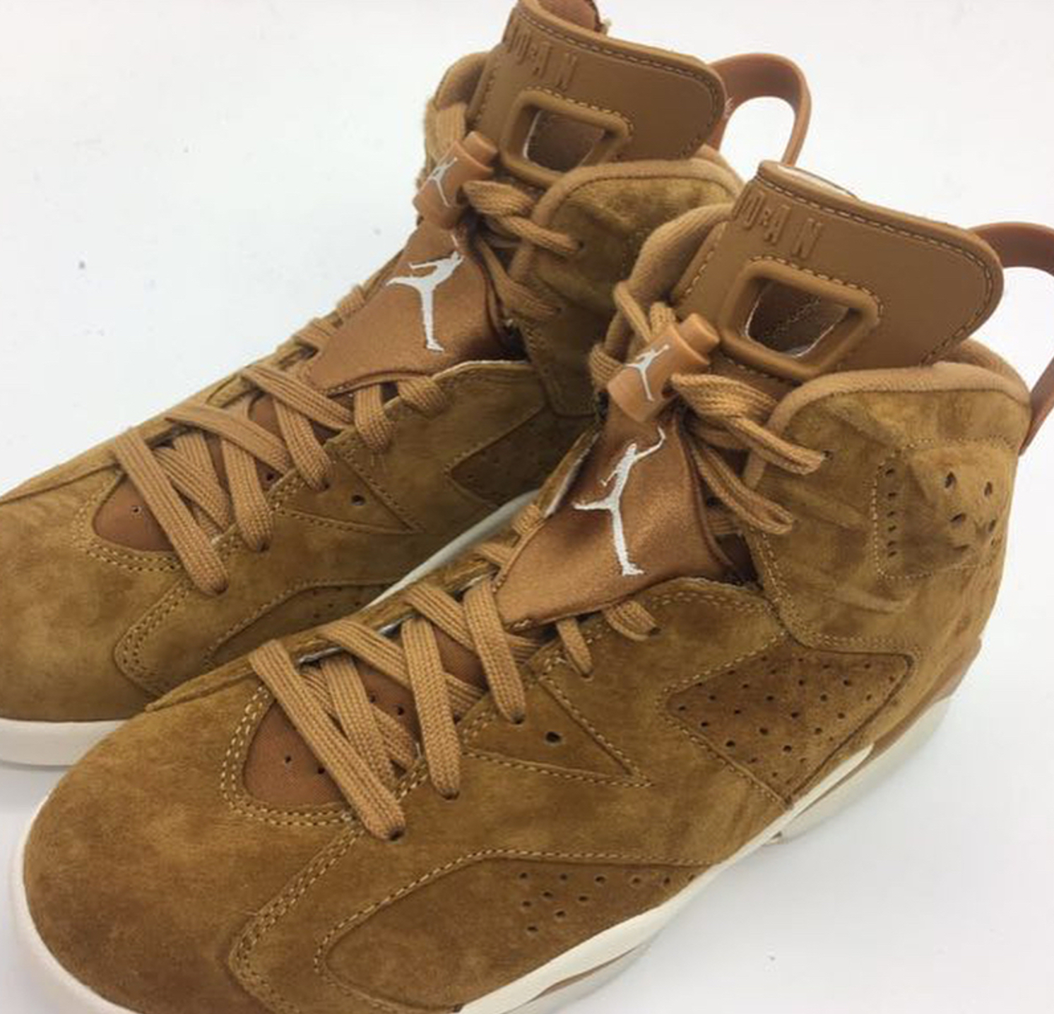 The Air Jordan 6 Surfaces in 'Golden Harvest' Suede - WearTesters