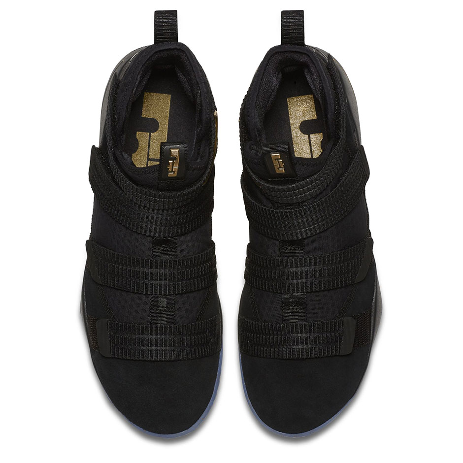 black and gold lebron soldier 11