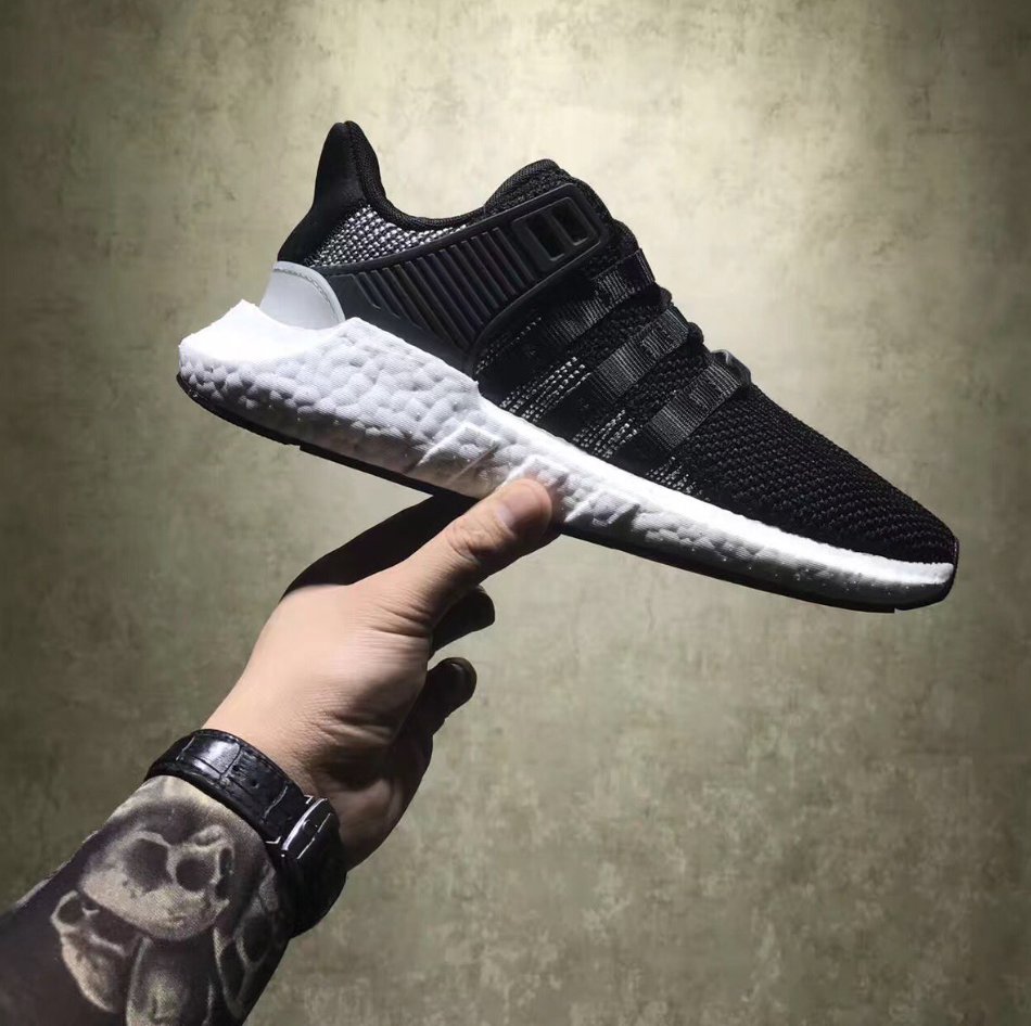 detectie Beperken Pakistan The adidas EQT Support 93/17 Boost in Black/White Has Dropped - WearTesters