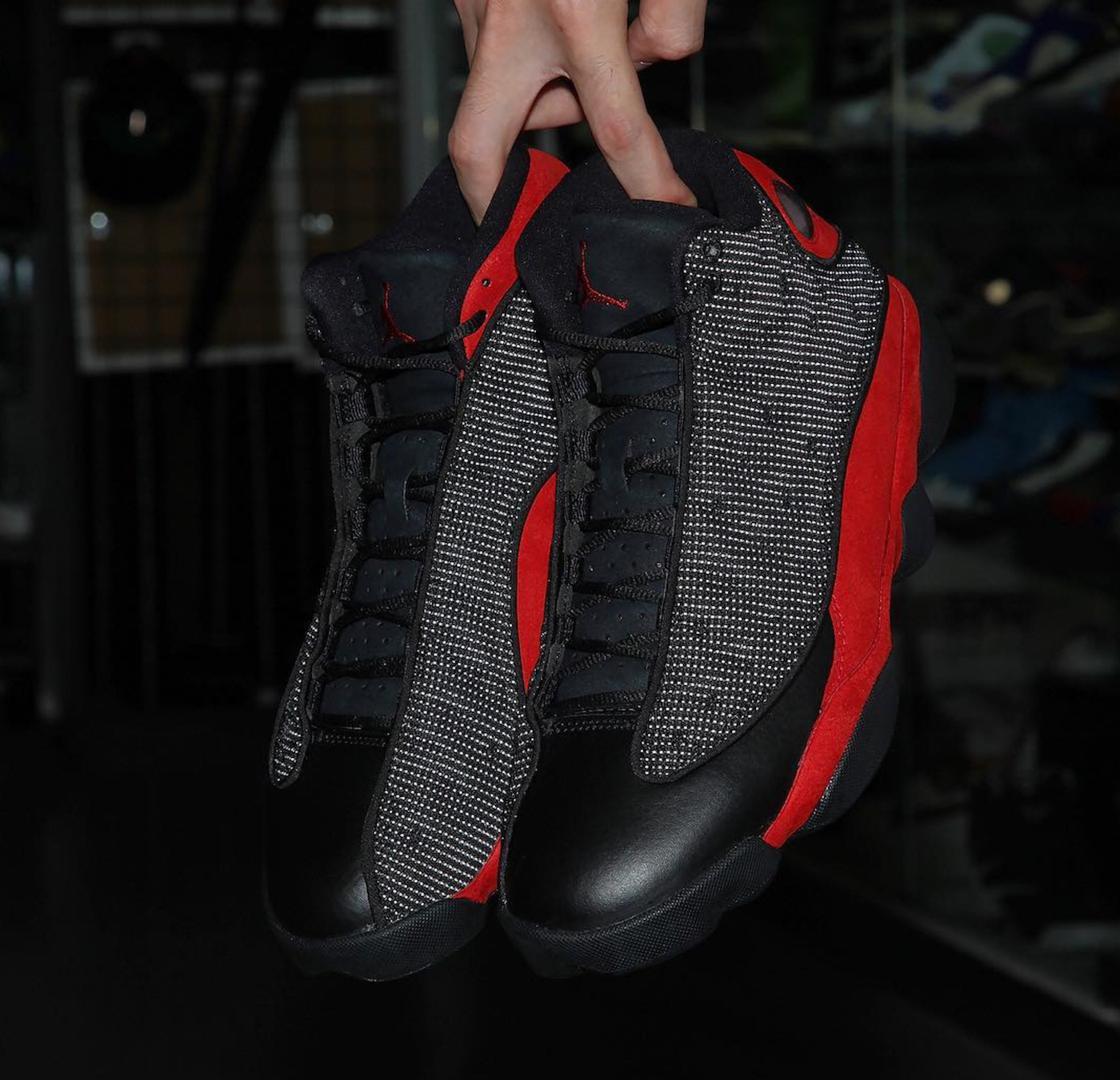 Beauty Shots of the Air 13 Retro 'Black/Red' WearTesters