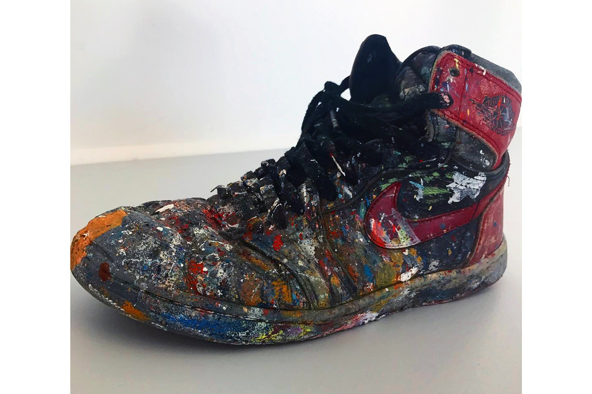 Here's Painting in a Pair of Air Jordans for 20 Years Looks Like -