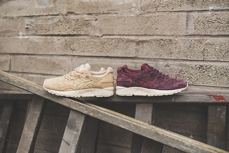 overschreden morgen cliënt The Asics Gel-Lyte V Gets Dressed in Eggplant and Taos Taupe for Autumn -  WearTesters